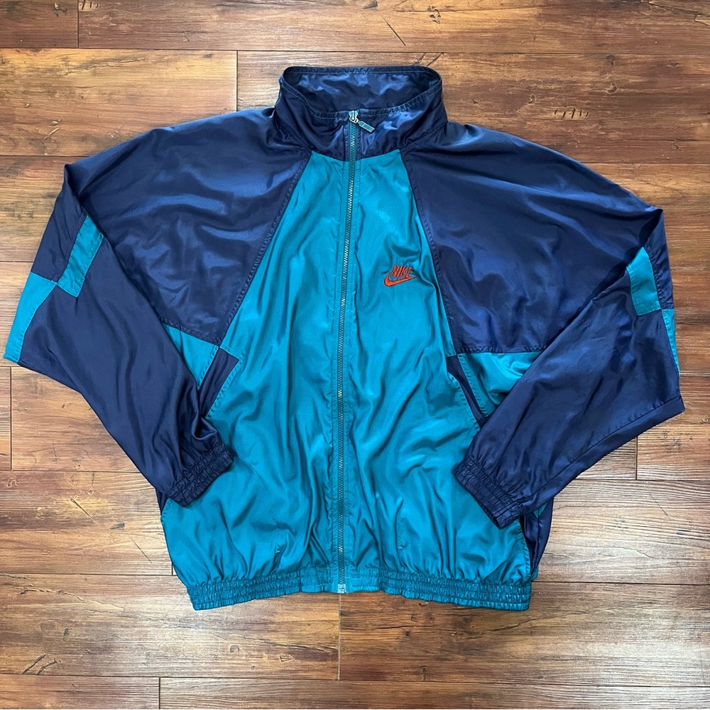Vintage 80s/90s Nike Cross Training Wind Breaker Sz Large